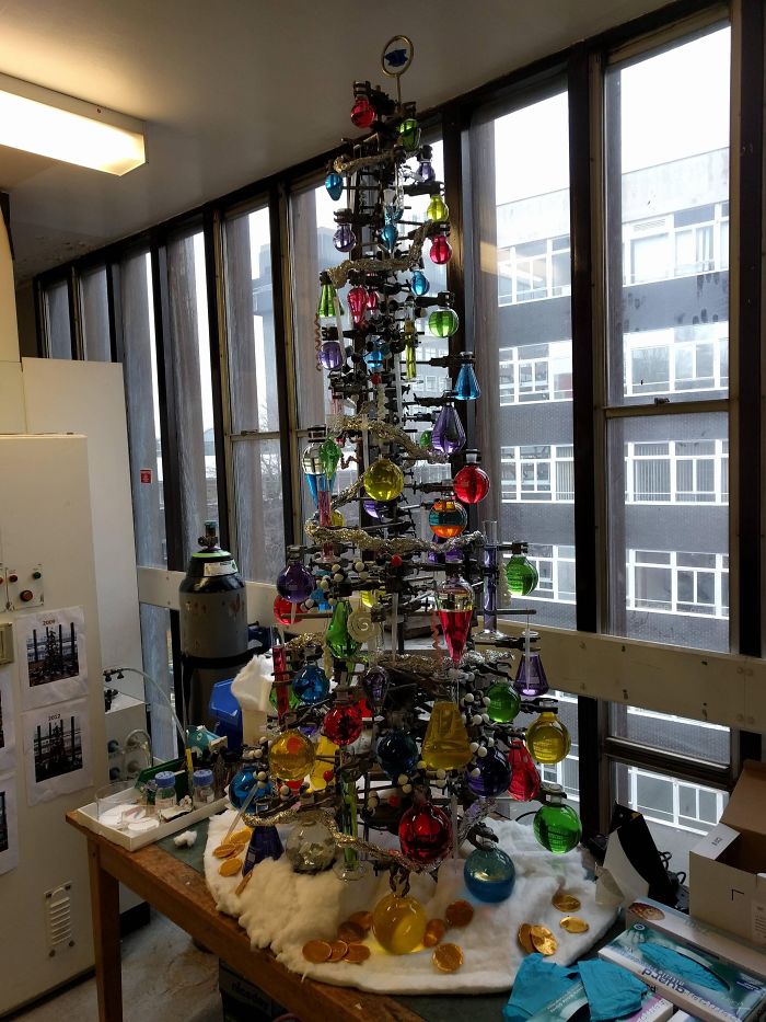 Idées d'arbres de Noël au lieu de travail