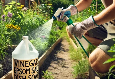 Pulvérisez ce mélange simple et dites adieu aux mauvaises herbes dans votre jardin !